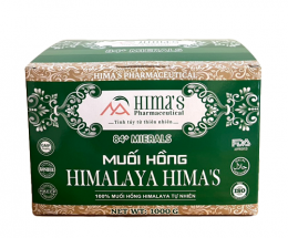 [ 2 HỘP] Túi 100 gr Muối Hồng Hima's túi  (Hộp 10 túi)