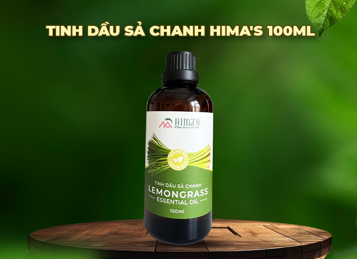 [1CHAI] 100 ML  Tinh Dầu Sả Chanh Hima's 