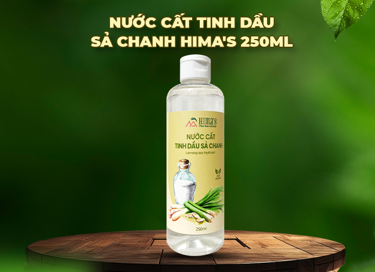 TĐL - [1 Chai] 250ml Nước cất Tinh Dầu Sả Chanh Hima's