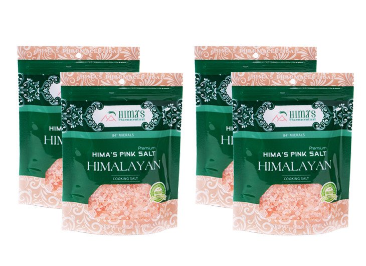 ĐL - [4 TÚi] Muối Hồng Himalaya Hima's 500gr Mịn/Hạt